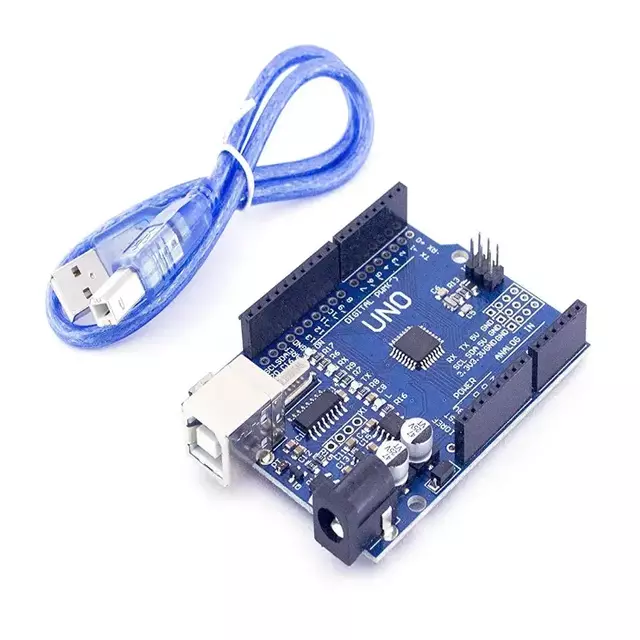 Arduino UNO R3 SMD With Cable Improved Version